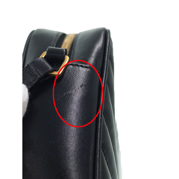 Saint Laurent Paris Lou Camera Bag Shoulder Bag Black - Picture 8 of 9